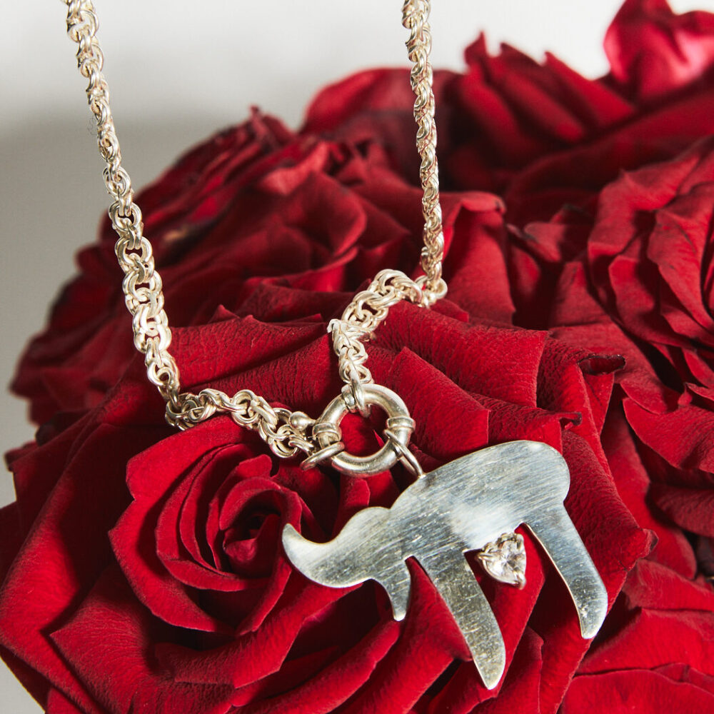Collar Lia L silver