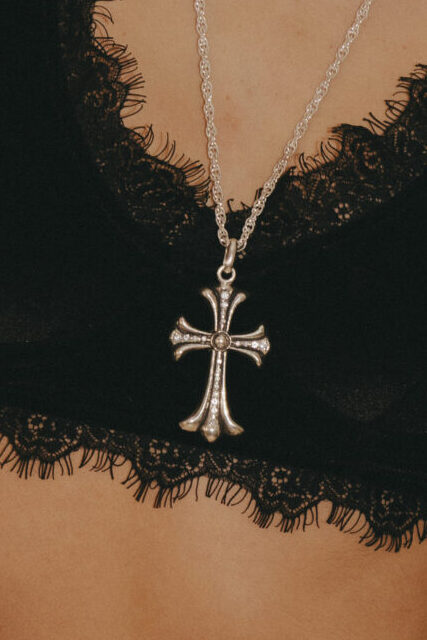 Collar Isabel silver
